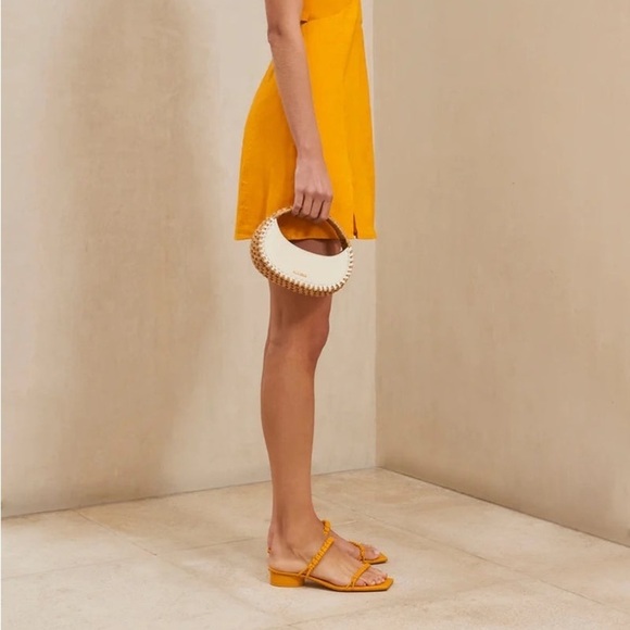 Cult Gaia Leather Milo Sandal Sz 8.5 38.5 - Picture 3 of 11